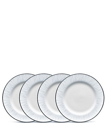 Noritake Glacier Platinum Collection Bread & Butter/Appetizer Plates, Set of 4