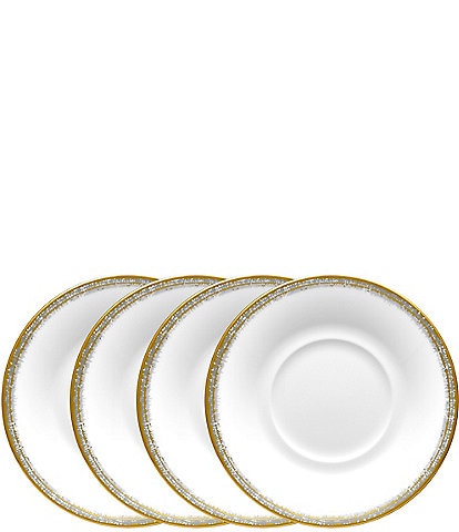 Noritake Haku Collection Saucer Plates, Set of 4