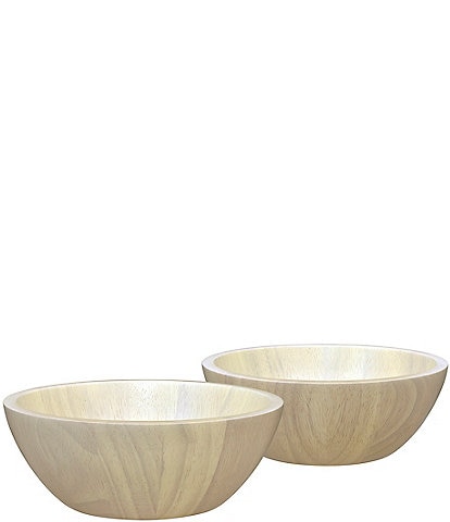 Noritake Hammock Wood Collection Small Bowls, Set of 2