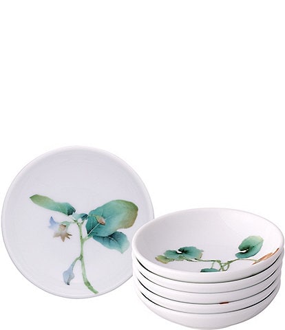 Noritake Kyoka Shunsai Collection Set of 6 Small Plates
