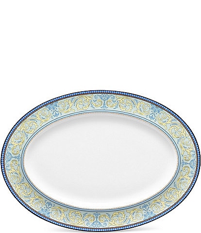 Noritake Menorca Palace Collection Oval Platter, 14#double;