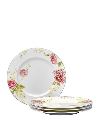 Noritake Peony Pageant Collection Salad Plates, Set of 4