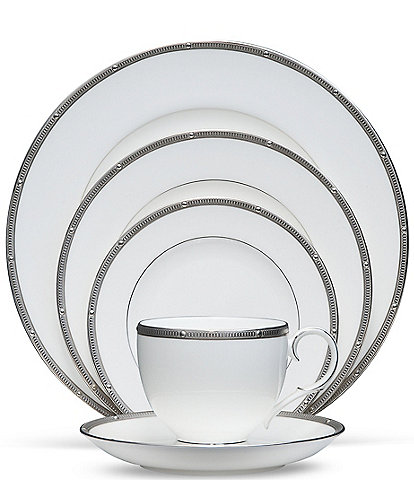 Noritake Rochelle Platinum Collection 5-Piece Place Setting