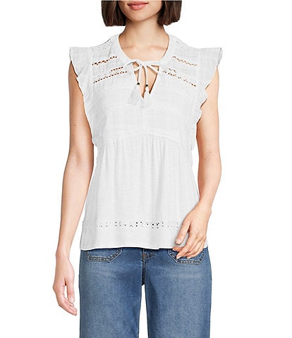 Dillards dressy white on sale blouses