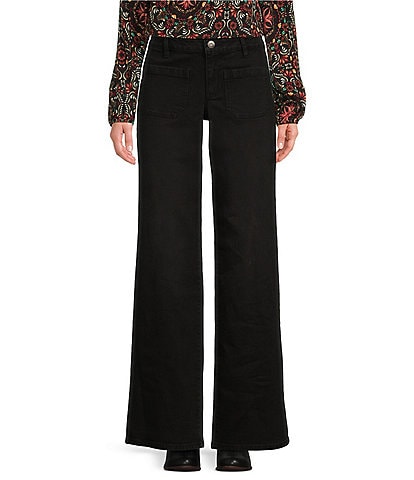 Nurture by Westbound Petite Size Wide Straight Leg Pant