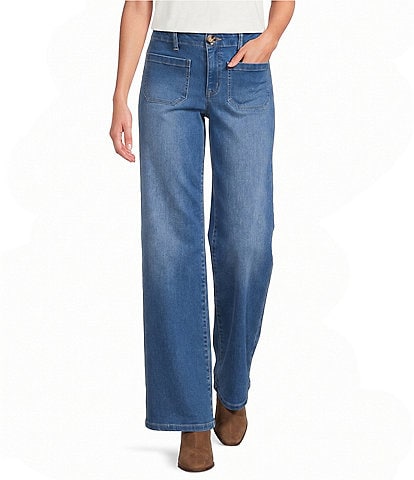 Nurture Mid Rise Wide Leg Pants
