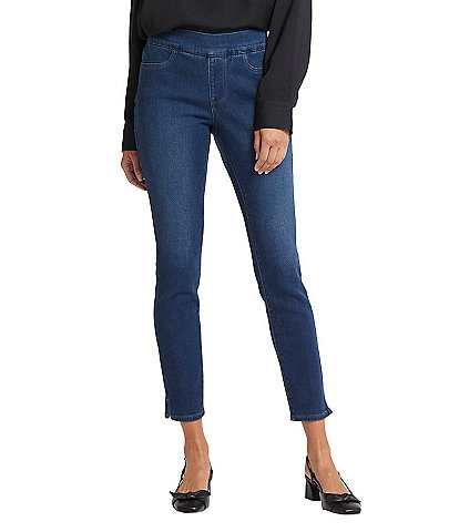 NYDJ Alina Stretch Denim Skinny Pull On Legging Jeans