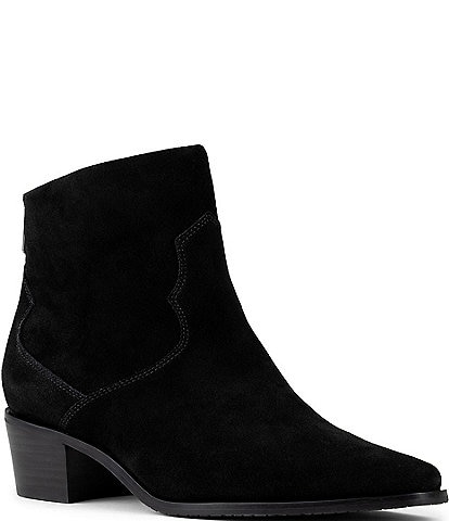 NYDJ Blondee Suede Western Inspired Booties