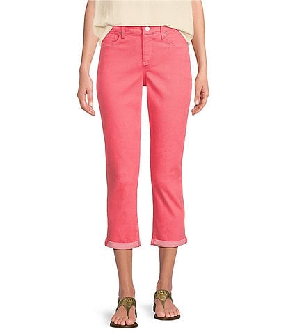NYDJ Chloe Lift Tuck® Technology Rolled Cuff Capri Jeans