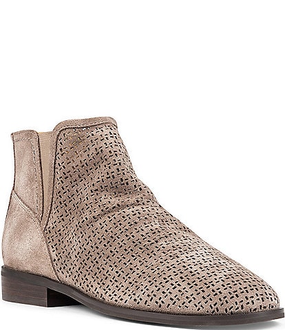 NYDJ Concetta Perforated Suede Booties