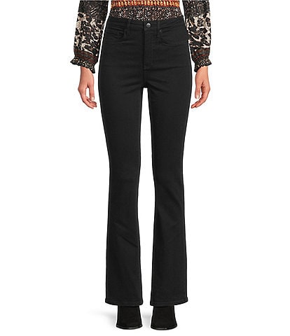 NYDJ Stretch Denim High Rise Slim Leg Bootcut Jeans