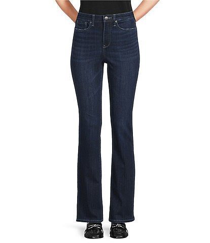 NYDJ Stretch Denim High Rise Slim Leg Bootcut Jeans