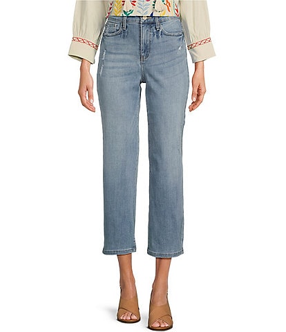 NYDJ Joni Relaxed High Rise Crop Jeans