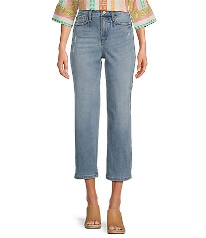 NYDJ Joni Relaxed High Rise Crop Jeans