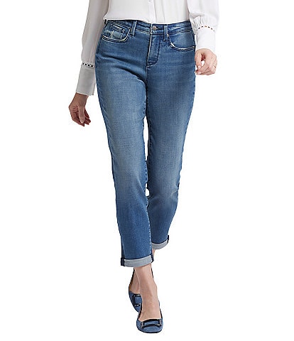 NYDJ Margot Rolled Cuff Girlfriend Jeans