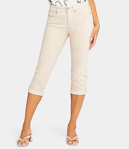 NYDJ Marilyn Cuffed Cool Embrace® Cropped Denim Jeans