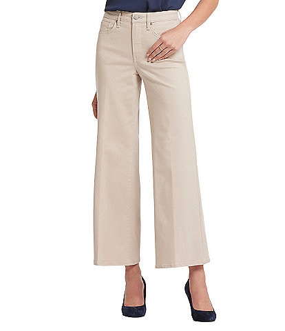 NYDJ Mia Stretch Denim Lift Tuck® High Rise Palazzo Ankle Jeans