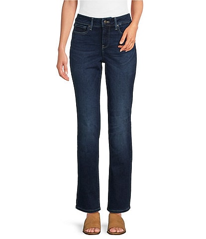 NYDJ Petite Size Marilyn Straight Leg Jeans