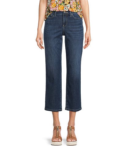 NYDJ Petite Size Relaxed Piper Crop Jeans
