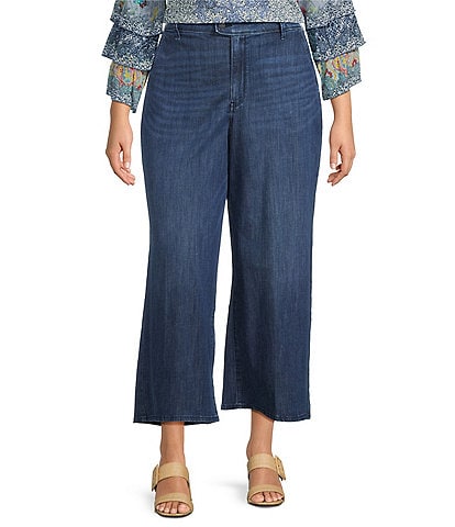 NYDJ Plus Size Mona High Rise Ankle Trouser Jeans