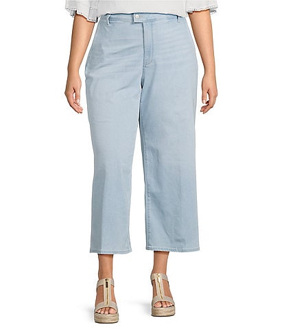 NYDJ Plus Size Mona High Rise Ankle Trouser Jeans