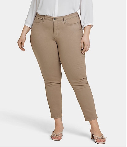 NYDJ Plus Size Sheri Slim Ankle Jeans