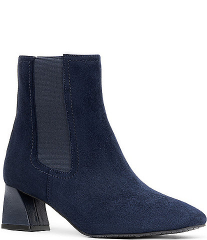 NYDJ Scooter Suede Chelsea Dress Booties