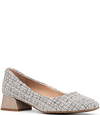 NYDJ Teddie Boucle Plaid Pumps