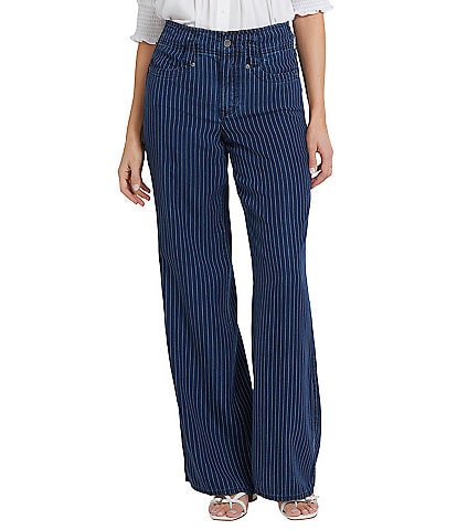 NYDJ Teresa High Rise Wide Leg Jeans
