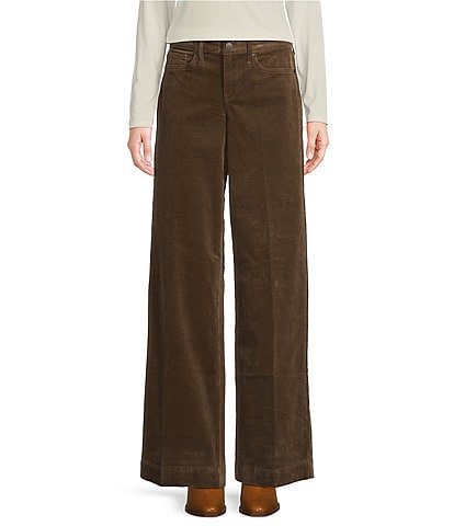 NYDJ Teresa Lift Tuck® Corduroy Wide Leg High Rise Pant