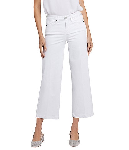 NYDJ Teresa Lift Tuck® Stretch Denim Wide Leg Ankle Jeans