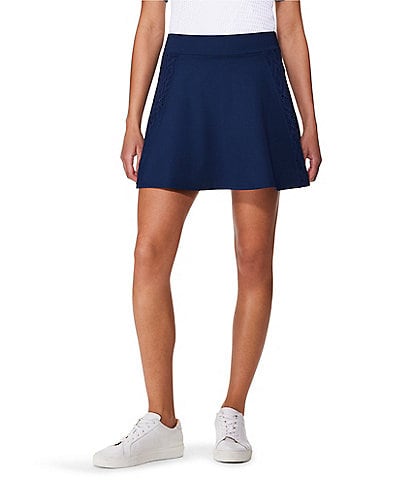 NZ ACTIVE by NIC + ZOE Solid Knit Flex Fit Pull-On Skort