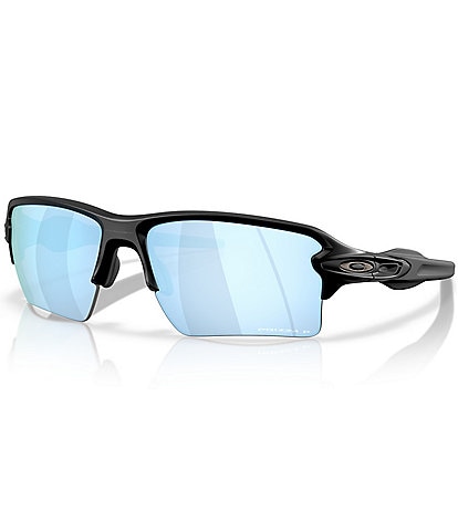 Oakley Men's Flax 2.0 XXL 63mm Polarized Rectangle Sunglasses