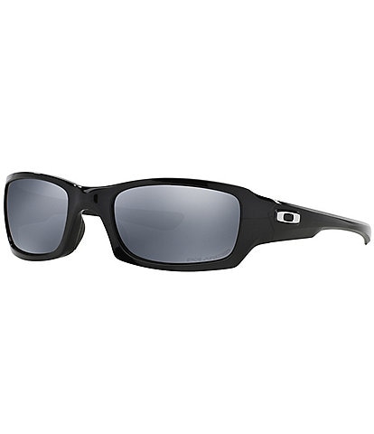 Oakley Mens OO9238 Fives Squared 54mm Polarized Rectangle Sunglasses