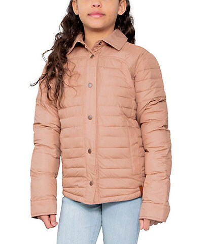 Michael Kors Big Girls 7-16 Heavyweight Puffer Hoodie Coat | Dillard's