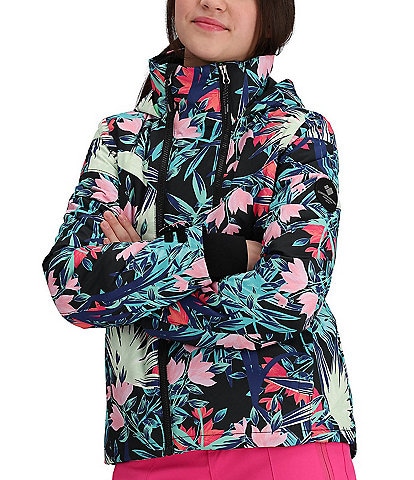 Obermeyer Resort Circe Hooded Faux Floral Dillard\'s | Zip Front Down Jacket Fur