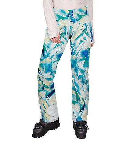 Obermeyer Bliss Printed Mid Rise Ski Pants