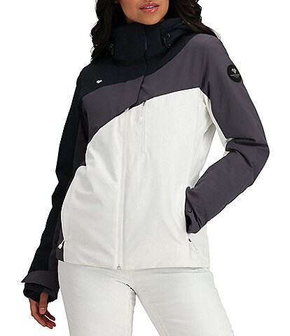 Obermeyer Jette HydroBlock® Pro Hooded Zip Front Color Block Jacket