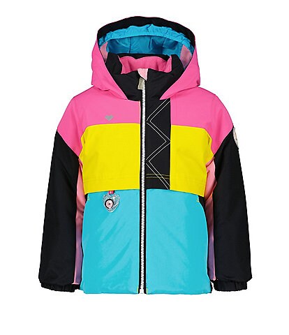 Obermeyer Little Girls 2T-7 Colette Colorblock Ski Jacket