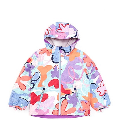 Obermeyer Little Girls 2T-8 Long Sleeve Ashor Under The Sea Printed Jacket