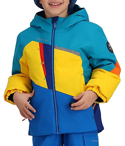 Obermeyer Little Boys 2T-8 Long Sleeve Orb Hooded Snow Ski Jacket