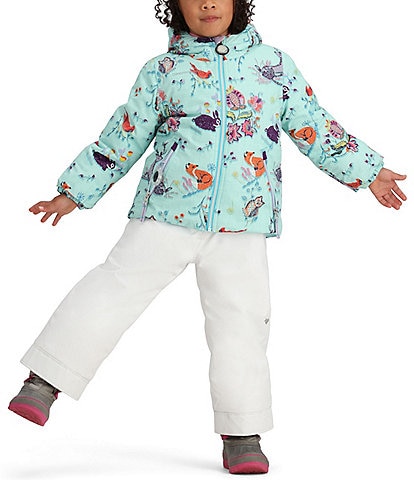 Obermeyer Little/Big Girls 2T-8 Long Sleeve Fable Floral Print Ashor Jacket