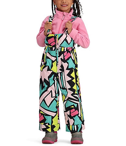 Obermeyer Little/Big Girls 2T-8 Multi Abstract Print Snoverall Pants