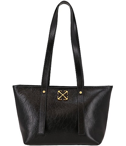 Off-White Jitney Small Zip Tote Bag