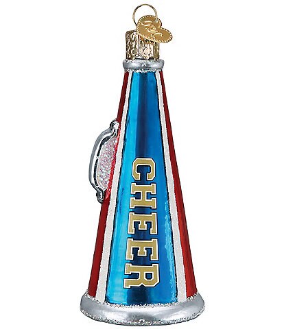 Old World Christmas Cheer Megaphone Ornament
