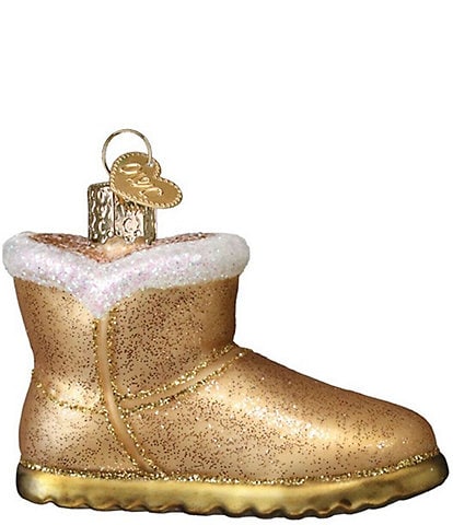 Old World Christmas Sheepskin Boot Ornament