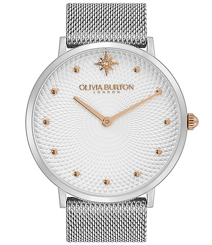 Olivia Burton Women's Celestial Quartz Analog Stainless Steel Bracelet Watch