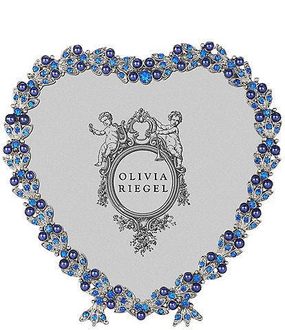 Olivia Riegel Contessa Sapphire Heart Frame, 3.5#double;
