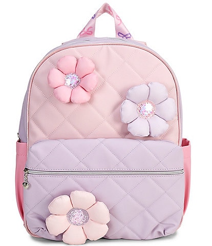 Omg! Accessories Daisy Quilted Backpack