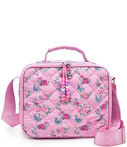 Omg! Accessories Floral Quilted Lunch Bag